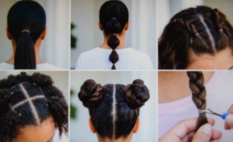 14 Hairstyles With Rubber Bands and How to Take Them Out Safely