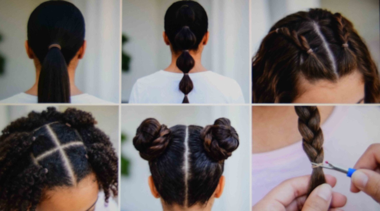 14 Hairstyles With Rubber Bands and How to Take Them Out Safely