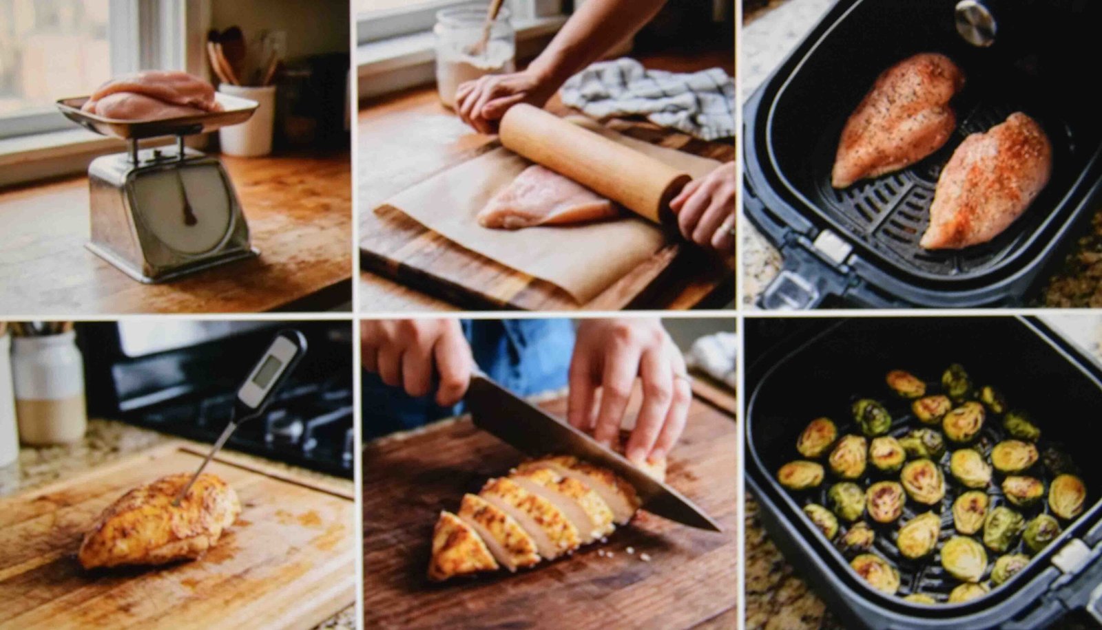 Air Fryer Chicken Breast Boneless: Times, Temperatures and the Sizing Fix