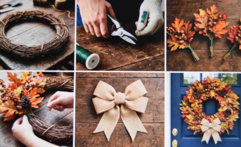 Fall Wreaths for Front Door DIY Easy: Step-by-Step Front Porch Guide