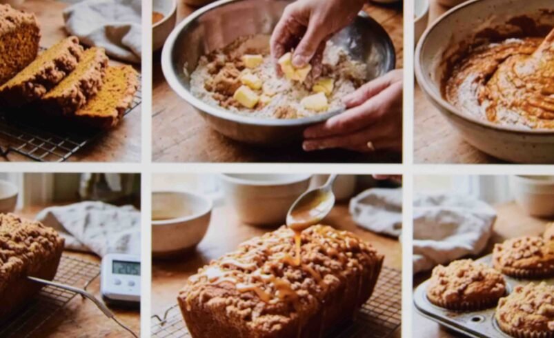 Pumpkin Streusel Bread With a Topping That Stays on Top
