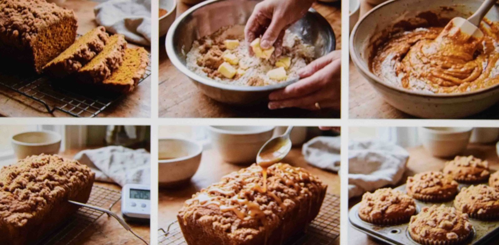 Pumpkin Streusel Bread With a Topping That Stays on Top
